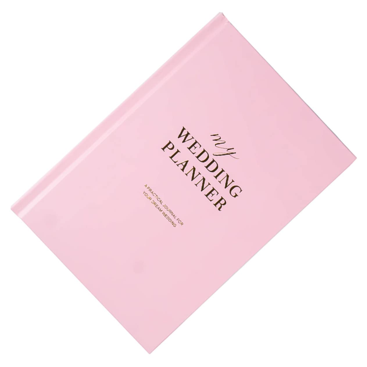 OSALADI Hochzeitsplaner Notizbuch Hochzeitsbuch für Braut Engagement Brautparty Notizbuch mit Erinnerungsseiten Rosa