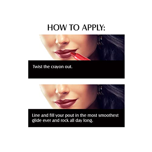 Image of Glam21 Lip Sutra Non-Transfer Crayon Lipstick |Lightweight & Longlasting| Creamy and comfortable on lips -2.8 gm | Star Glaze-17