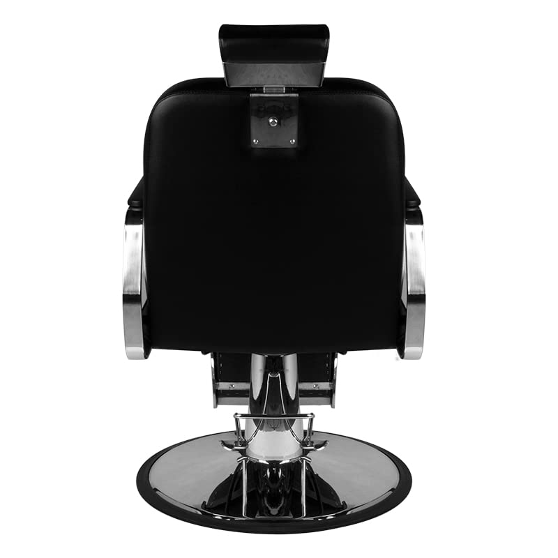 ACTIVESHOP Barberstuhl Barbiersessel Friseurstuhl Gabbiano Patrizio Schwarz
