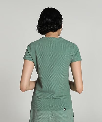 Image of PUMA Women Cotton Regular Fit T-Shirt