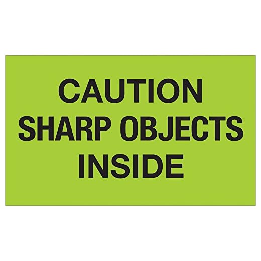 Can we carry other items as check in luggage Fluorescent Green Warning Stickers Roll