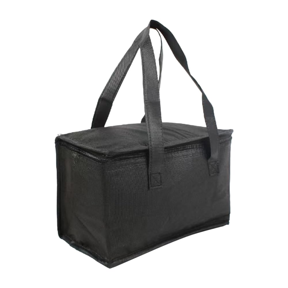 CTRLZS Portable Lunch Insulated Bag, Cooler Bag, Beer Delivery Bag, Foldable Thermal Picnic Bag, Cold Food Warm-Keeping Bag