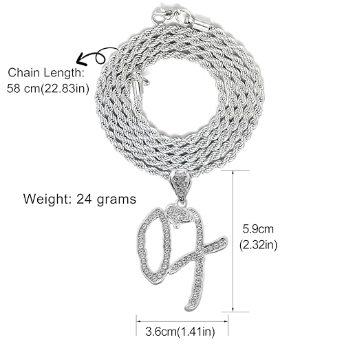 New 2026 Unise High Hip Hop XO Letter Pendant Necklace for Women Men, Iced Out Letter Jewelry Lovers Pendant Fashion Trendy Accessories Creative Gift4