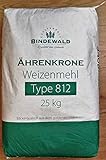 klasissches Brotmehl Weizenmehl Type 812 25kg