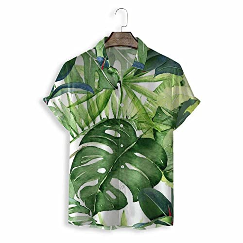 Chemise de plage tropicale idéale pour vos soirées d'été et vacances Aloha