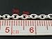 10M (32.8 Ft) - Silver Plated Chain Link - 3x2mm - 3mm x 2mm