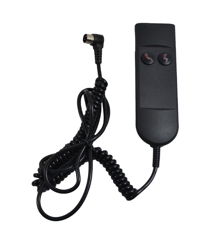 FR 2 Button Handset for Power Recliners and Lift Chairs, 5 Pin Style