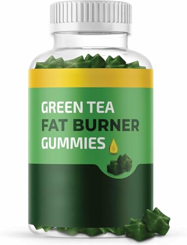 Gomitas quemagrasas de té verde | Grano de café verde y garcinia cambogia | Quemar grasa abdominal para mujeres y hombres
