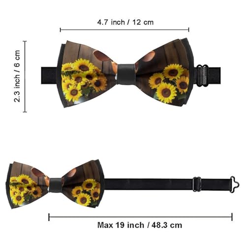 Supdreamc Boys Teens Classic Bow Tie Pre-Tied Polyester for Party Wedding Formal Events4