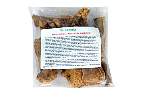 BSD ORGANICS ASHWAGANDHA/AMUKKARA KIZHANGU - 500 G