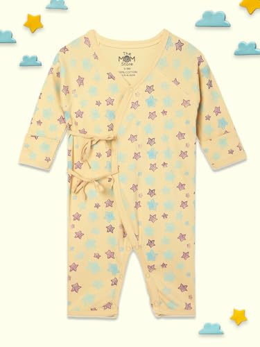 Image of The Mom Store Baby Romper Jabla Style For Boys And Girls | Cotton | Soft Infant Bodysuit | Trendy Stylish Sleepwear For Newborn Baby | Printed | Unisex Comfortable Everyday Baby Wear