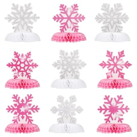 Gosknor Snowflake Honeycomb Decorations Set Cover