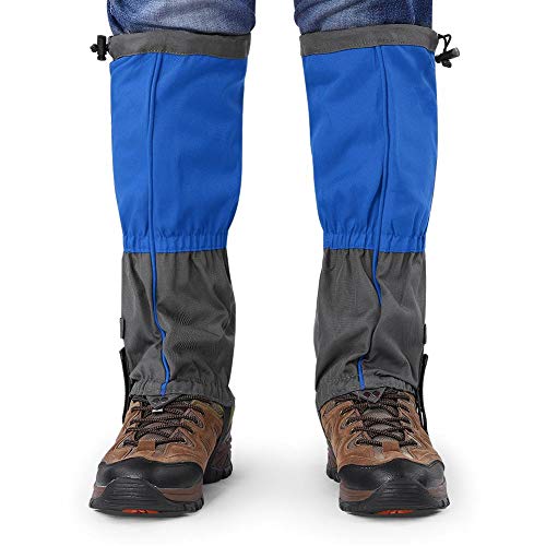 1Pair-Leg-Gaiters-Waterproof-Snow-Boot-Gaiters-Breathable-Climbing-Hiking-Snow-Gaiter-for-Outdoor-Hiking-Walking-Hunting-Climbing-MountainBlue-Ski-Equipment