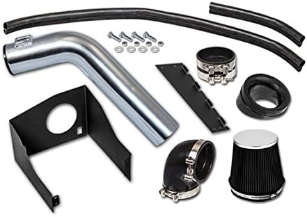 4" Red Heat Shield Cold Air Intake Induction Kit + Filter Compatible with 09-10 Ford F150 07-14 Expedition Lincoln Navigator 5.4L V8