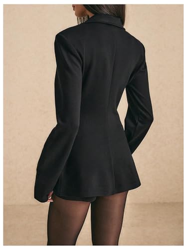 Verdusa Women's Zip Up Lightweight Cardigan Y2K Long Sleeve Fitted Collared Outwear2