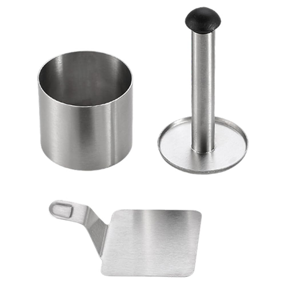 Anneaux de cuisson inox pour réussir vos gâteaux individuels et sushis maison en famille