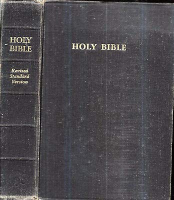 1952 HOLY BIBLE OLD & NEW TESTAMENTS 8 COLOR BI... B085CC3N97 Book Cover
