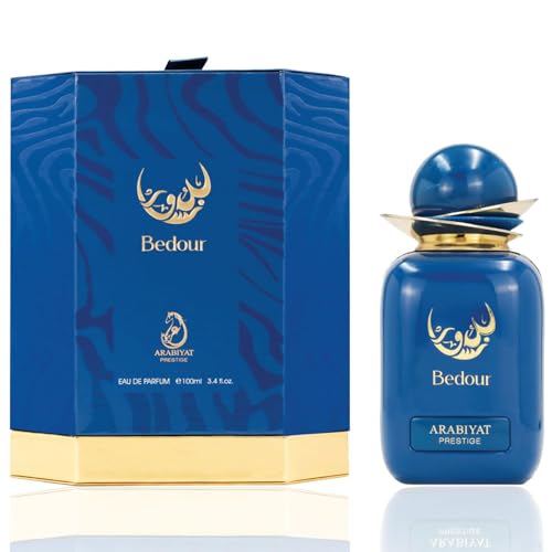 Image of Arabiyat Prestige Bedour EDP Perfume 100ml - for Women | Fruity Floral Fragrance with Bergamot, Red Fruits, Rose, Vanilla & Musk