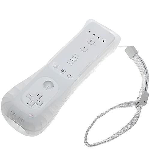 YOYIAG Mandos para Wii Controlador Wii Control Remoto Inalámbrico, Controlador de Gamepad Compatible, Controlador de Wii con Funda de Silicona, Control Remoto de Wii para Consola Wii/WiiU
