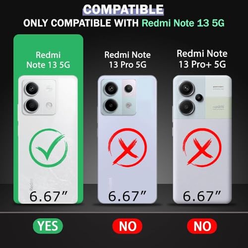 Image of DIZORO Compatible with Mi Redmi Note 13 5G Back Cover with Upgraded Square Edges for Camera Protection Shockproof Flexible Matte Liquid Silicone Mobile Phone Case (Space Grey)