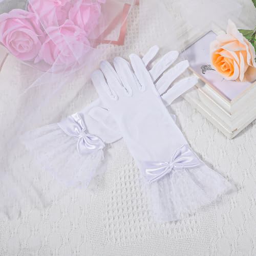 Salbsever 590880_1_PHJVE2B7 Women Lace Gloves Tea Party Gloves thumb #3