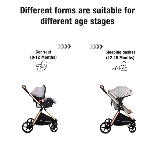 Magic ZC 3 in 1 Pushchair Pram Travel System