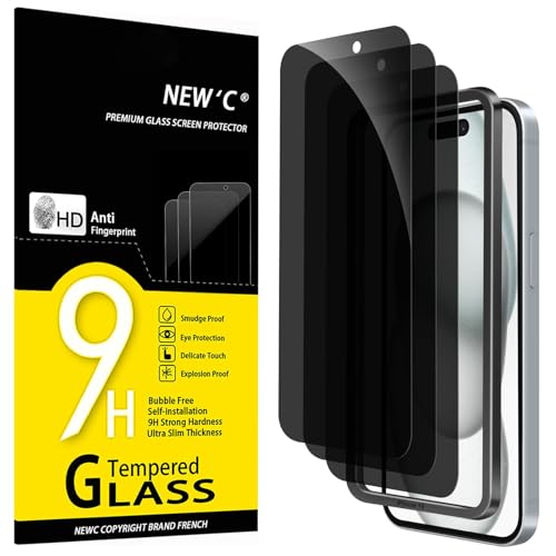 NEW'C 3 Pack Privacy Screen Protector