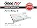 GOODVAC Replacement Filter for Sharp Series FP-a60uw FP-a80uw Air Purifier Replaces Fz-a60hfu Fz-a80hfu