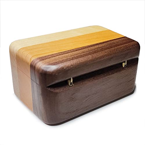 Falado Multi Color Wooden Wind Up Jewelry Music Box Tune Of You Are My Sunshine For Christmas/Birthday/Valentine's Day/Mother's Day #TOP2