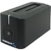 Sabrent USB 3.0 to SATA External Hard Drive Docking Station for 2.5 or 3.5in HDD, SSD [Support UASP] (DS-UBLK)