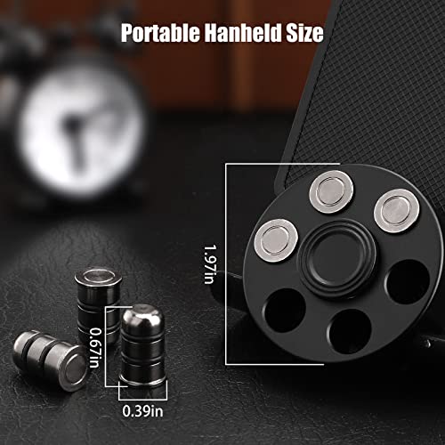 Metal Fidget Spinner Toy for Adults Kids Cool Alloy Fidget Hand Finger Spinner Cube Toy - Image 2