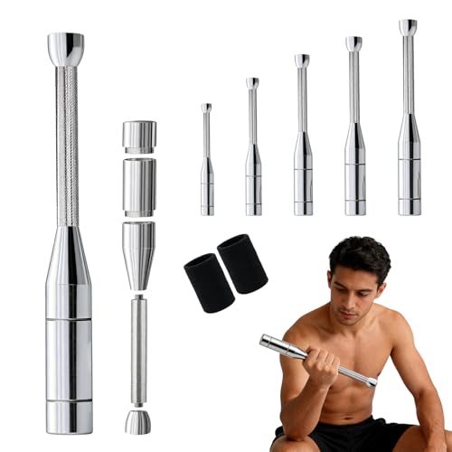 Macebell ajustable de 3 a 8 kg y club indio 6 en 1 para entrenamiento de fuerza integral
