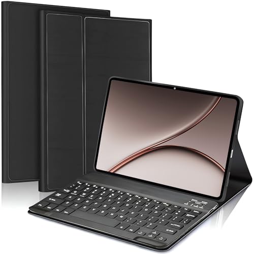 Image of ProElite Keyboard Case for OnePlus Pad 4 13.2 inch 2026 Cover, Magnetic Detachable Wireless Bluetooth Keyboard for OnePlus Pad 4 13.2 inch 2026, Black