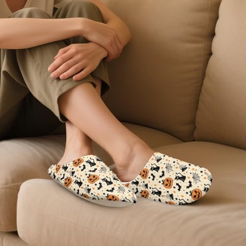 Forchrinse House Slippers for Women Men Comfortable Closed Toe Indoor Slippers Reusable Spa Guest Hotel Shoes4