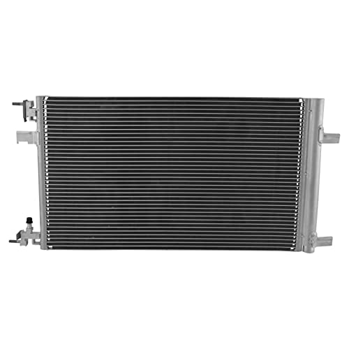 Image of TRQ A /C Condenser & Receiver Drier Assembly for 10-16 Buick LaCrosse 11-17 Regal 12-17 Verano 16-18 Cascada 13-19 Cadillac XTS 11-16 Chevrolet Cruze 14-20 Impala