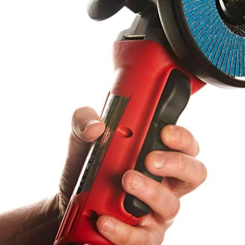 Molinillo de 18 V Milwaukee HD18AG con batería 5 Ah y disco de corte 4