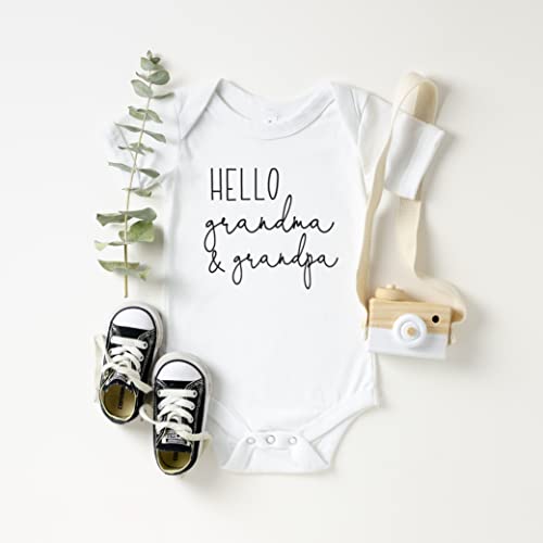 Bump and Beyond Designs Hello Grandma and Grandpa Pregnancy Announcement Gifts3