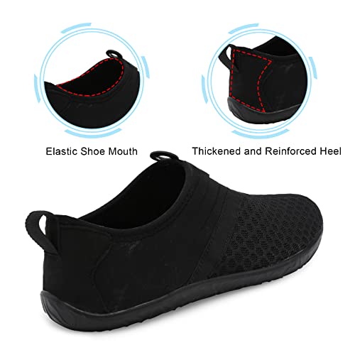 Image of Spesoul Womens and Mens Water Shoes Breathable Quick Dry Soft Barefoot Aqua Socks for Hiking Swim Beach Surf Yoga Sport