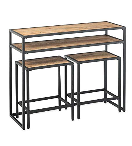 Vivaterra 3-Piece Reclaimed Nesting Console