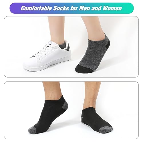 300 Pairs Mens Low Cut Ankle Socks Bulk Colormatching No Show Socks Athletic Casual Socks for Men Women Unisex Donation4