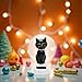 Solar Cat Toy Doll Dancing Cat Figure Car Ornament,Dancing Toys Ornaments Solar Powered Car Dashboard Interior Decoration Desktop Decor Gift Window Party Car Desk Home