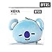 BT21 KOYA Character Soft Plush Stuffed Animal Keychain Key Ring Bag Charm, 10 cm, Blue