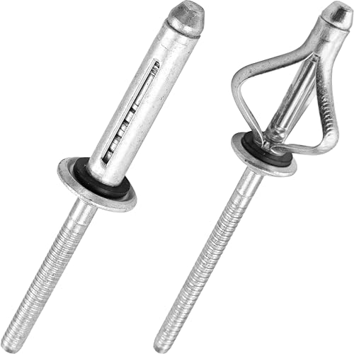 JIANDAXIN 50Pcs Tri-Fold Aluminum Blind Rivets with Sealing...