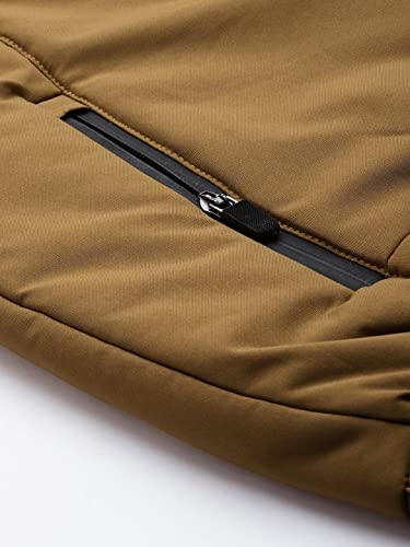 Image of The Indian Garage Co Men Slim Fit Solid Puffer Jackets