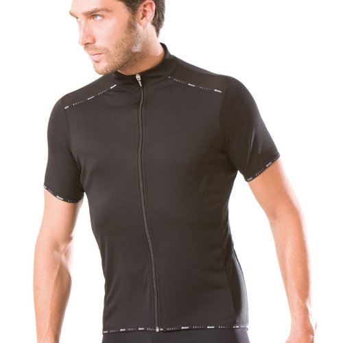 Santini 365 - Maillot, Talla M, Color Negro