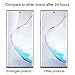 Ermorgen (3 Pack) TPU Screen Protector Compatible for Samsung Galaxy Note 10 High Definition Edge to Edge (Full Coverage) Case Friendly Anti-Scratch Bubble-Free