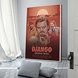 Zoom IMG-2 django unchained movie illustrazione poster