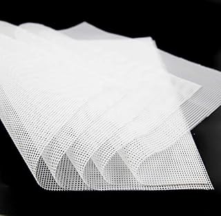 GUCUJI Pack of 5 Premium Non Stick Silicone Dehydrator Sheets For Fruit Dryer Mesh