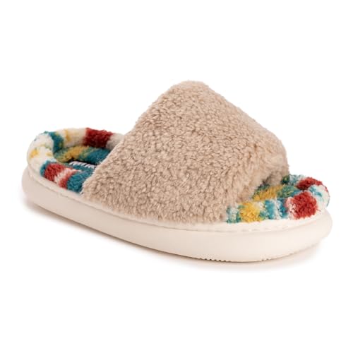 MUK LUKS Womens Marsai Slipper Slipper White XL