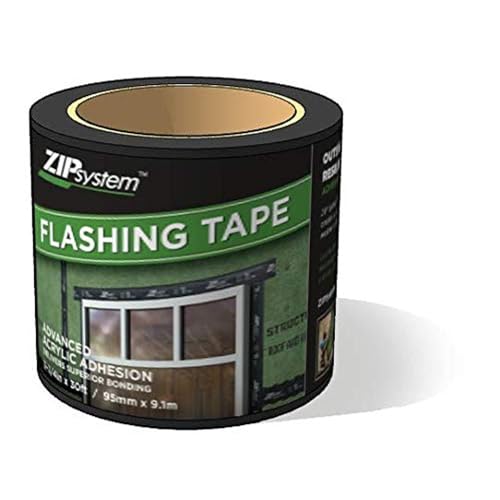 ZIP System Flashing Tape - Adhesive Flashing Tape - Advanced Acrylic Adhesive - Professional-Grade - Weather Protection - for Windows Doors & Rough Openings - 3.75 x 30 Roll